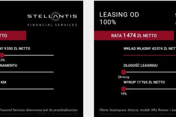 Najnowsza hybryda 145KM - abonament 861 zł